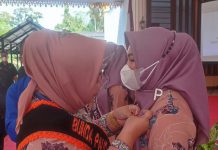 Bunda PAUD Langkat, Tiorita Terbit Rencana PA mengukuhkan Bunda PAUD Kecamatan se Kabupaten Langkat di Jentera Malay Rumah Dinas Bupati Langkat, Senin (27/12/2021).