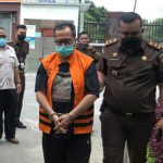 Tim Tangkap Buronan (Tabur) Bidang Intelijen Kejati Sumut menangkap terpidana kasus korupsi berstatus DPO, Harmes Joni, Selasa(28/12-2021).