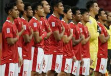 Timnas Indonesia kalah telak 0-4 dari Timnas Thailand di pertandingan final leg pertama Piala AFF 2020 di Singapore National Stadium, Rabu (29/12/2021).