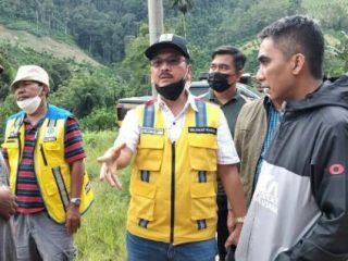 Kepala Balai BPJN Sumut Selamat Rosidi mengatakan pihaknya sudah meninjau kondisi ruas jalan di kawasan Liang Melas Datas.