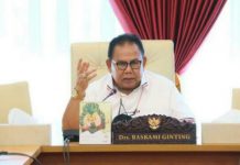 Ketua DPRD Provinsi Sumatera Utara Drs Baskami Ginting