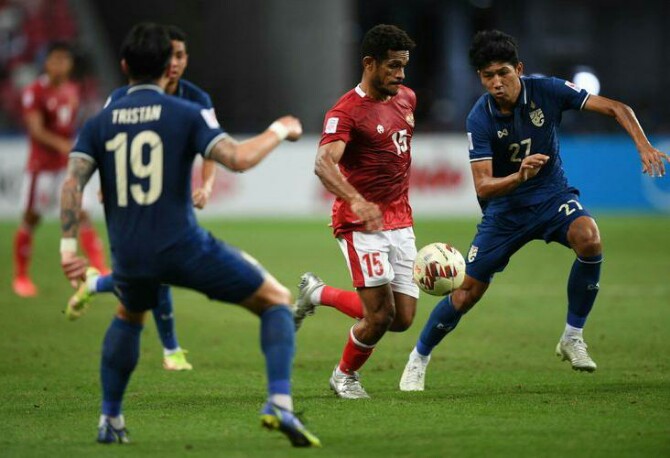 Timnas Indonesia harus puas menjadi runner up Piala AFF 2020 setelah bermain imbang 2-2 di leg di Singapore Nasional Stadium, Sabtu (1/1/2022)