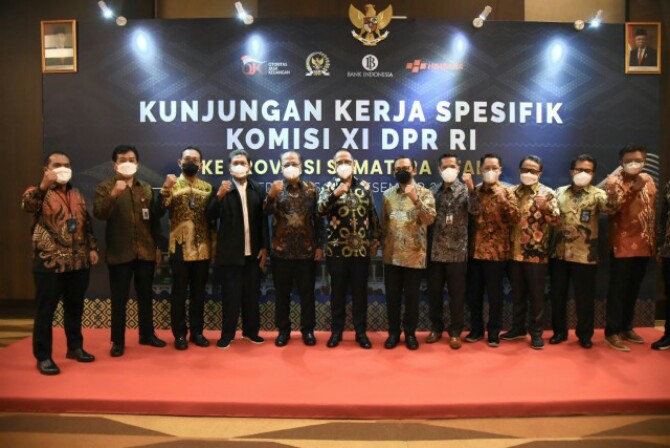 Anggota Komisi XI DPR RI Gus Irawan Pasaribu mengapresiasi kinerja perbankan di Sumatera Utara dalam kontribusinya terhadap peningkatan perekonomian di Sumatera Utara