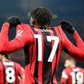 AC Milan berhasil menaklukkan AS Roma ketika kedua tim bersua di Stadion San Siro dalam lanjutan Liga Italia, Jumat (7/1/2022).