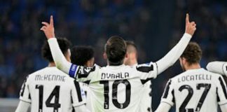 AS Roma harus menyerah 3-4 kalau menjamu Juventus di pertandingan pekan ke-22 Liga Itia di Stadion Olimpico Roma, Senin (9/1/2022).