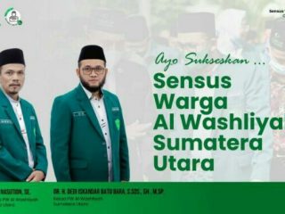 Warga Al Washliyah Sumatera Utara dihimbau mendaftarkan diri untuk sensus. Kegiatan ini dimulai 10 Januari 2022.