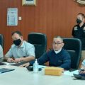 Sejumlah anggota DPRD Medan menerima delegasi warga yang tergabung Forum Peduli Kecamatan terkait dugaan kecurangan pengangkatan kepala lingkungan (kepling), Senin (17/1/2022).
