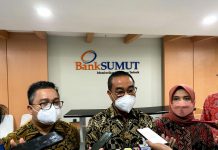 PT Bank Sumut menggelar Rapat Umum Pemegang Saham Luar Biasa (RUPS-LB), secara virtual, Selasa (25/1/2022). Arieta Aryanti ditetapkan sebagai Direktur Keuangan dan Teknologi Informasi PT Bank Sumut.