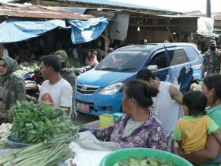 Pemkab Langkat sosialisasikan penataan Pasar Pangkalan Berandan di Kecamatan Babalan, Langkat, Jumat (27/1/2022).