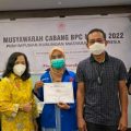 Gus Irawan Pasaribu kembali memimpin Badan Pengurus Cabang (BPC) Perhumas Medan periode 2022-2025.