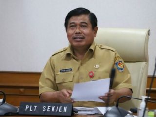 Plt Sekjen Kemendagri Suhajar Diantoro