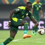 Sadio Mane, penyerang Senegal yang bermain untuk klub Liga Primer Inggris, Liverpool.