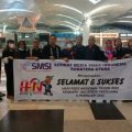 Pengurus Harian SMSI Sumut hadiri Peringatan Hari Pers Nasional (HPN) 2022 di Kendari, Sulawesi Tenggara, 6 - 9 Februari 2022.