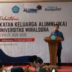 H. Syaefudin, SH Dan Aris Syuhada, M.AP resmi dikukuhkan menjadi ketua dan Sekretaris Ikatan Keluarga Alumni Universitas Wiralodra (IKA Unwir) Indramayu periode 2021-2025.