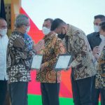 Pemko Medan menerima penghargaan dari Komisi Pemberantasan Korupsi (KPK) atas capaian yang dilakukan sebagai nilai penyelamatan aset tidak bergerak terbesar 2021.