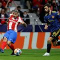 Manchester United berhasil menahan imbang Atletico Madrid di Stadion Wanda Metropolitano dalam laga babak 16 besar leg pertama Liga Champiaon, Kamis dini hari (24/2/2022).