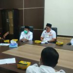 Plt Bupati Langkat, Syah Afandin menerima audiensi Pengurus DPD Partai Keadilan Sejahtera (PKS) Kabupaten Langkat di Kantor Bupati Langkat, Rabu (23/2/2022)