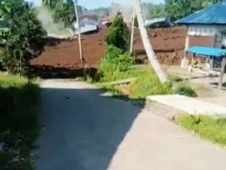 Situasi gempa di Pasaman Barat.