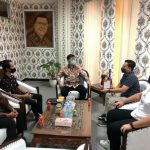 Ketua DPRD Medan, Hasyim terima kunjungan atlet esport di ruang kerjanya, kemarin