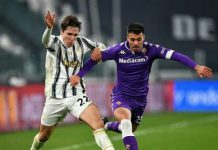 Fiorentina harus menerima kekalahan menyakitkan saat menjamu Juventus di leg pertama Coppa Italia di Stadion Artemio Franchi, Kamis (3/3/2022).