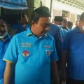 Ketua Umum DPP KNPI, menyempatkan diri mengunjungi dapur umum KNPI bantu korban banjir di Kampung Aur, Kecamatan Medan Maimoon disela sela kegiatan konsolidasi organisasi ke Sumatera Utara, Jumat (4/3/2022).