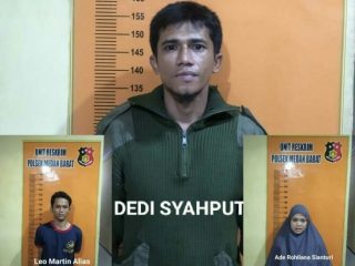 Pelaku dan Dua Penadah Handphone Hasil Merampok Diamankan Polisi