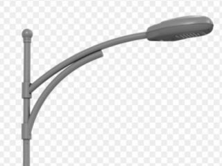 Ilustrasi Lampu Jalan