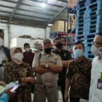 Satgas Pangan Medan melakukan inspeksi mendadak (sidak) minyak goreng ke gudang milik PT Musim Mas dan beberapa distributor minyak goreng lainnya, Kamis (17/3/2022).