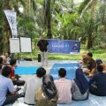 PARA peserta Camp of Leaders mengikuti semua kegiatan materi kepemimpinan di alam terbuka.