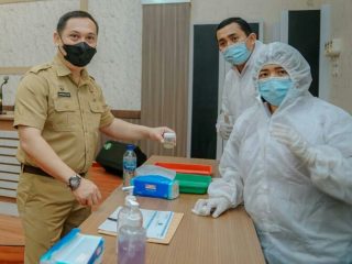 Tindak Lanjut Salah Satu VIsi Misi, 125 Pejabat Pemko Medan Ikuti Tes Urine