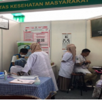 Fakultas Kesehatan Masyarakat Universitas Islam Negeri Sumatera Utara (FKM UIN-SU) membuka stand skrining di kegiatan MTQ tingkat Provinsi yang dilaksanakan di Kampus I UIN-SU Sutomo