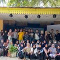 Peserta PKM Prodi IP berfoto bersama usai diskusi. (ist)