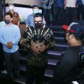 Walikota Medan, Bobby Nasution saat meninjau lokasi basement gedung eks Perisai Plaza