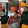 Plt Bupati Langkat, Syah Afandin di sela-sela kunker Anggota Komisi X DPR di Kantor Bupati Langkat, Jumat (8/4/2022)