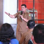 Walikota Medan, Bobby Nasution di Kantor Pos Medan