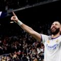 Foto lawas saat Karim Benzema, mengantarkan Real Madrid juara La Liga ke 35 kalinya malam ini usai menggiling Espanyol 4-0.(kaldera/HO)