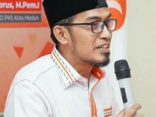 Anggota DPRD Medan dari Fraksi PKS, Rudiawan Sitorus