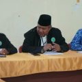 Ketua MUI Langkat saat menggelar konfrensi pers