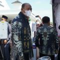 Plt Bupati Langkat, Syah Afandin saat menghadiri Muswil APKASI Sumut di Kantor Bupati Serdang Bedagai, Kamis (19/5/2022)