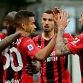 Para pemain Milan sedang merayakan gol dalam sebuah laga beberapa waktu lalu. Milan akan memainkan laga terakhirnya musim ini melawan Sassuolo, Minggu (22/5/2022)