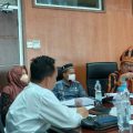 Suasana RDP Anggota Komisi II DPRD Medan dengan Kadis Kesehatan Kota Medan, Jumat (27/5/2022)