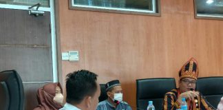Suasana RDP Anggota Komisi II DPRD Medan dengan Kadis Kesehatan Kota Medan, Jumat (27/5/2022)