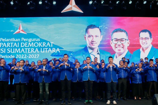 Pasca pelantikan, DPD Partai Demokrat Sumut di bawah Pimpinan M Lokot Nasution gerak cepat menggelar Musyawarah Cabang (Muscab) ke IV serentak untuk 18 kab/kota mulai hari ini hingga esok, Senin 30 Mei 2022.