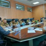 Suasana Rapat Anggota Komisi II DPRD Medan dengan Kadis Pendidikan Kota Medan, Senin (30/5/2022)