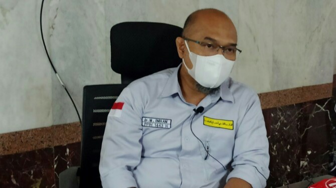 Kepala Seksi Kesehatan Haji Indonesia Muhammad Imran