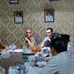 Suasana kunjungan kerja Anggota Komisi III DPRD Medan ke Dinas Perdagangan Kota Medan, Selasa (31/5/2022)