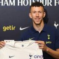 Ivan Perisic saat diperkenalkan Tottenham