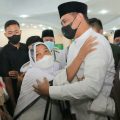 Walikota Medan, Bobby Afif Nasution saat membuka manasik akbar di Asrama Haji Medan, Sabtu (4/6/2022)
