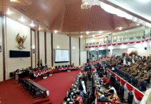 Kegiatan Sidang Paripurna DPRD Medan, Senin (6/6/2022)