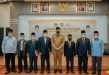 Walikota Medan, Bobby Nasution melantik Muhammad Nursyam sebagai Ketua Baznas Kota Medan periode 2022 - 2027. Selain Nursyam turut juga dilantik pengurus lainnya di Ruang Rapat III Kantor Walikota Medan, Senin (20/2022).